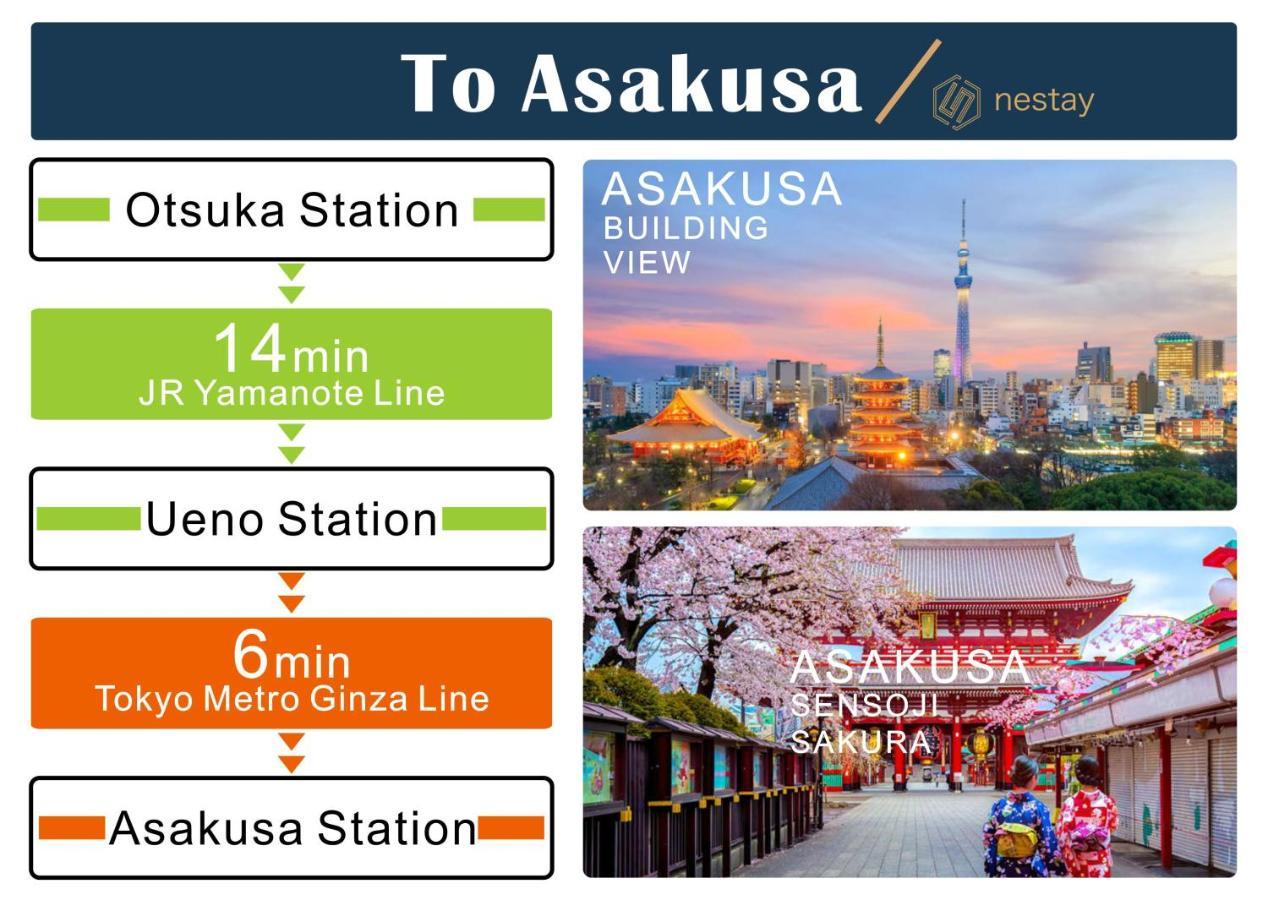 Nestay Inn Tokyo Otsuka 403 Exterior foto